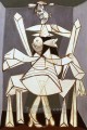 Woman Sitting in an Armchair Dora 1938 cubist Pablo Picasso